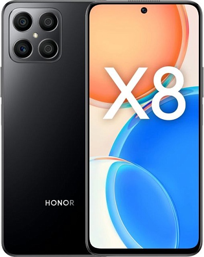 Смартфон HONOR X8 6/128 ГБ, черный