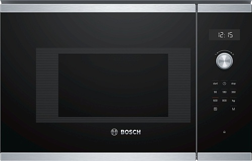 Купить микроволновая печь встраиваемая bosch bfl524ms0 (serie6 / черный .
