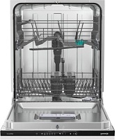 Машина посудомоечная встраиваемая полноразмерная Gorenje GV631E60 (SmartFlex / 13 комплектов / Aquastop / ExtraDry)