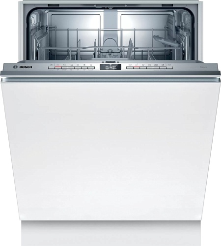 Машина посудомоечная встраиваемая 60 см Bosch SMV4ITX11E (Serie4 / 12 комплектов / 2 полки / расход воды - 9,5 л / InfoLight / Home Connect / А+)
