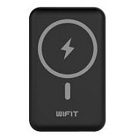 Портативная батарея беспроводная WIFIT 10000mAh Magnetic Wireless WIMAG Pro, черная