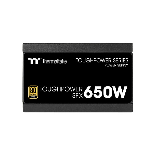 Блок питания Thermaltake SFX 650W Toughpower 80 Plus Gold, полностью модульный 92mm fan [PS-STP-0650FNFAGE-1]