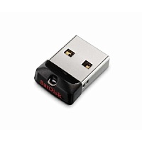 Память USB2.0 Flash Drive  32Gb SANDISK Cruzer Fit / идеален  для автомобиля [SDCZ33-032G-B35(G35)]