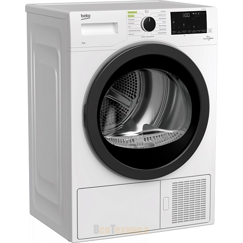 Сушильная машина с тепловым насосом Beko DF7439SXUV (52,9см / 7кг / OptiSense® / Drum Light / А++)