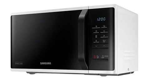 Купить микроволновая печь samsung ms23k3513aw (23 л, 800 вт, переключатели  кнопки, дисплей, белый) в интернет магазине “Сохо”: цены, описание, отзывы