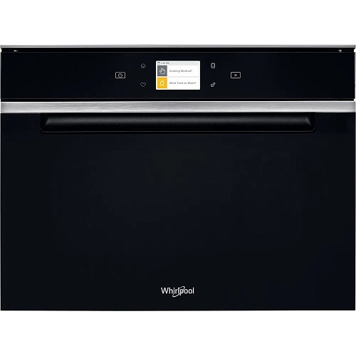Микроволновая печь встраиваемая с паром Whirlpool W9I MW261 (Чёрная / 40 литров / ширина -59,5 см / 900 Вт /Гриль 1600 Вт / 6th SENSE/ Wi-Fi)