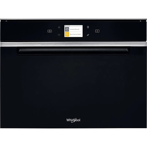 Микроволновая печь встраиваемая с паром Whirlpool W9I MW261 (Чёрная / 40 литров / ширина -59,5 см / 900 Вт /Гриль 1600 Вт / 6th SENSE/ Wi-Fi)