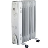 Масляный радиатор Sakura SA-0379G (2000 Вт, площадь - 25 м², термостат) 
