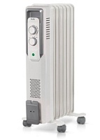 Масляный радиатор Ballu CUBE BOH/CB-07W (1500 Вт, площадь - 20 м², термостат)