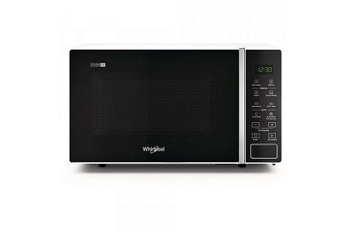 Микроволновая печь Whirpool MWP 201 W (20 л, 700 Вт, переключатели сенсор, дисплей, белый/черный)