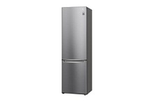 Холодильник LG GBB72PZVGN (Объем - 384 л / Высота - 203см / A+++ / Нерж. сталь / Total NoFrost / Smart Inverter™ / FRESH Converter™ / Door Cooling™)