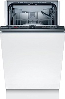 Машина посудомоечная встраиваемая 45 см Bosch SPV2XMX01E (Serie2 / 10 комплектов / 3 полки / расход воды - 9,5 л / InfoLight / Home Connect / А+)