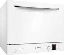 Машина посудомоечная отдельностоящая компактная Bosch SKS62E32EU (Serie4 / 6 комплектов / AquaStop / Белая)