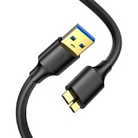 Кабель USB 3.0 А - micro USB 3.0 A KS-is (KS-465-0.5), вилка-вилка, длина - 0.5 метра