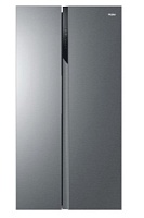 Холодильник Side by Side Haier HSR3918ENPG (Объем - 528 л / Высота - 177,5 см / Ширина - 90,8 см / A++ / Серебро / No Frost)