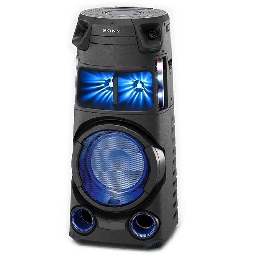 Аудиосистема Sony MHC-V43D Bluetooth / DVD/ CD / USB / FM / караоке / Подсветка / Black
