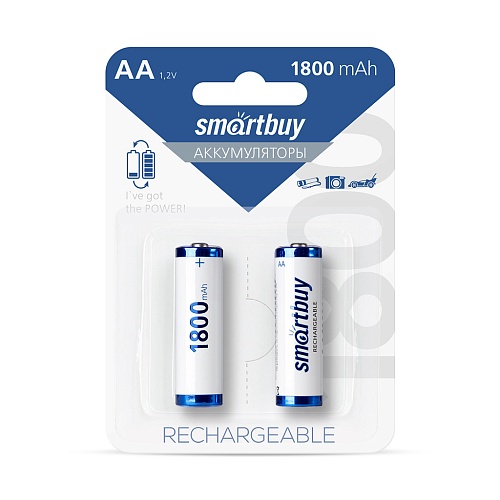 Аккумулятор BL2 R6 1800mAh Smartbuy BL-2 (аккум-р 1.2В) SBBR-2A02BL1800