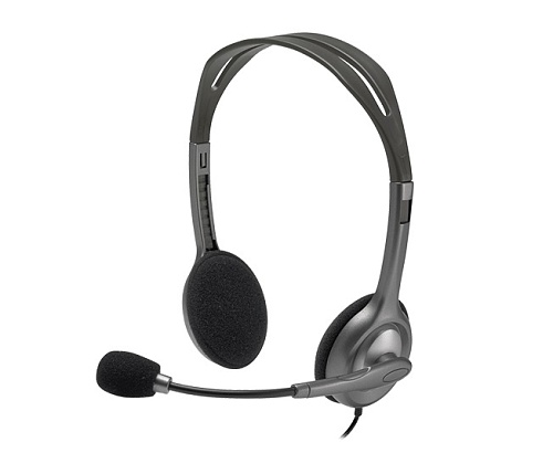 Наушники с микрофоном Logitech H111 Headset Stereo 1xminiJack 4pin 981-000593