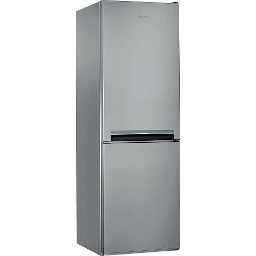 Холодильник Indesit LI7 S1E S (Объем - 308 л / Высота - 176 см / A+ / Серебристый / Морозилка LowFrost)