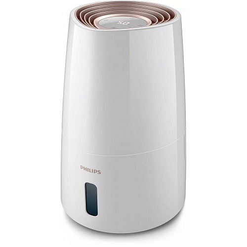 Увлажнитель воздуха Philips HU3916/10 (25 Вт, 45 м², объем 3 л, 300 мл/ч, гигростат, белый)