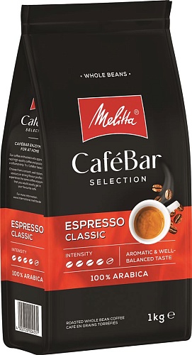 Кофе Melitta CAFE BAR Espresso Classic 1 Kg