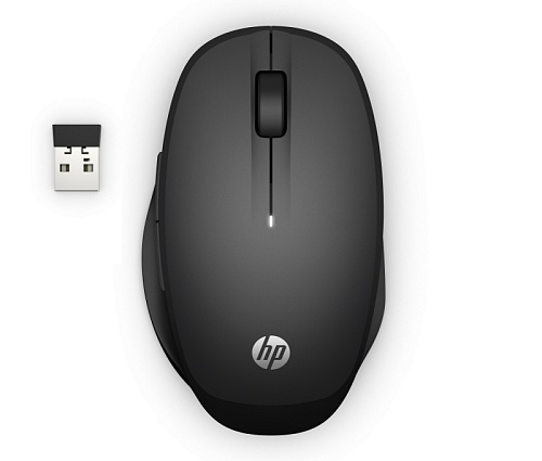 Беспроводная мышь HP Wireless Dual Mode Black Mouse 300 USB (6CR71AA)