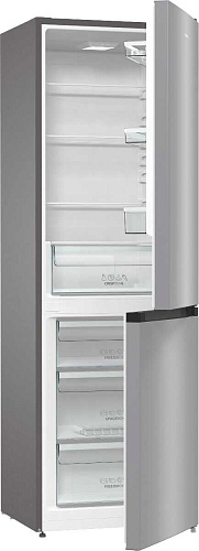 Холодильник Gorenje RK6191ES4 (Essential / Объем - 314 л / Высота - 185см / A+ / Серый металлик / статическая система)