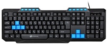 Игровая клавиатура Oklick 750G, русские буквы белые, 1,5 м, черная
