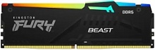 Память DDR5 16Gb 5600Mhz Kingston FURY Beast Black RGB  KF556C40BBA-16