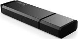 Память USB2.0 Flash Drive  32Gb Netac U351 Алюминиевый BLACK [NT03U351N-032G-20BK]