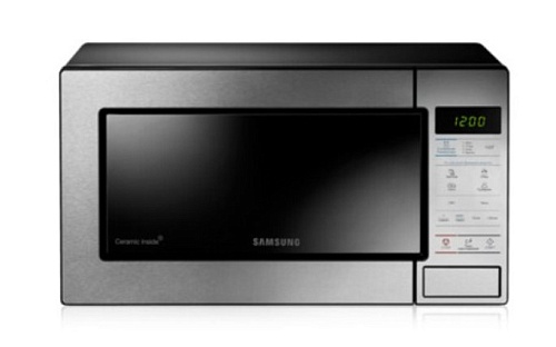 Купить микроволновая печь samsung ge83m/bal (23 л, 800 вт, сенсор, дисплей,  гриль, серебристый) в интернет магазине “Сохо”: цены, описание, отзывы