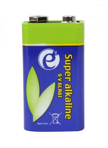 Батарейка Energenie 6LR61 Alkaline EG-BA-6LR61-01 BL1