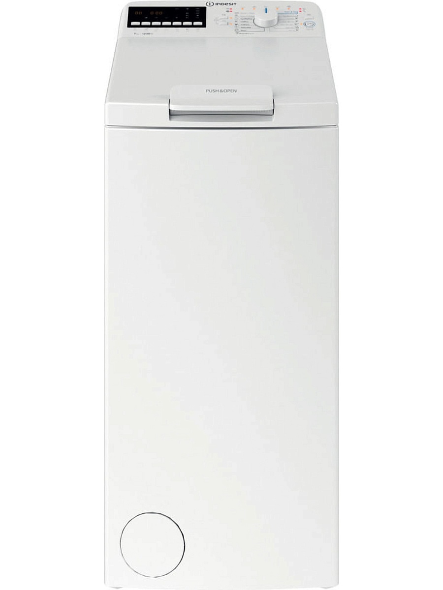 Стиральная машина вертикальная Indesit BTW B7220P EU/N (60см / 7кг / 1200об / Water Balance Plus / RapidWash / А+)
