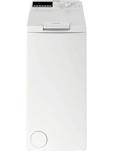 Стиральная машина вертикальная Indesit BTW B7220P EU/N (60см / 7кг / 1200об / Water Balance Plus / RapidWash / А+)-0