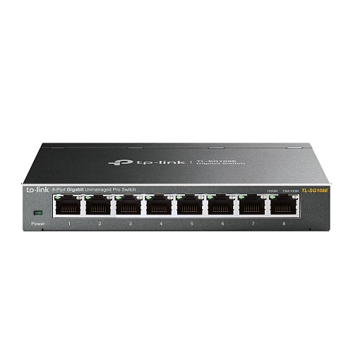 Коммутатор TP-LINK TL-SG108E Easy Smart гигабитный 8‑портовый коммутатор