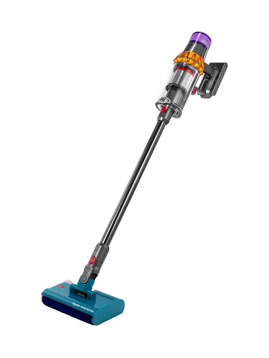 Пылесос Dyson V15s Detect Submarine EU, yellow/nickel