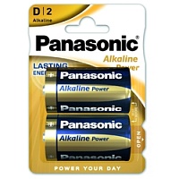 Батарейки Panasonic LR14 C Primery Alkaline LR14REB/2B (BL-2) 