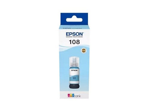C13T09C54A Контейнер Epson 108 Light Cyan для L8050/L18050 -0