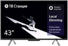 Телевизор Яндекс 43" ТВ Станция с Алисой SMART TV