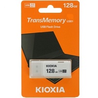 Память USB3.0 Flash Drive 128Gb KIOXIA (TOSHIBA) U301  WHITE [LU301W128GG4]
