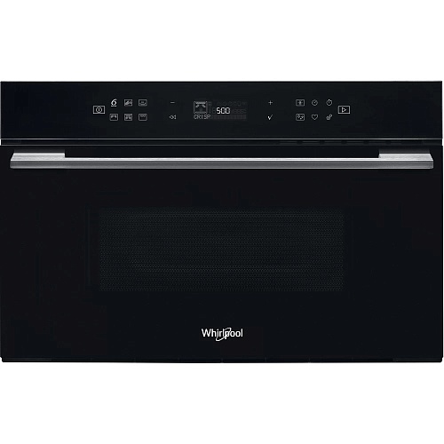 Микроволновая печь встраиваемая с паром Whirlpool W7 MD440 NB (Чёрная / 31 литр / ширина - 59,5 см / 1000 Вт / Гриль 800 Вт / 6th SENSE)-0