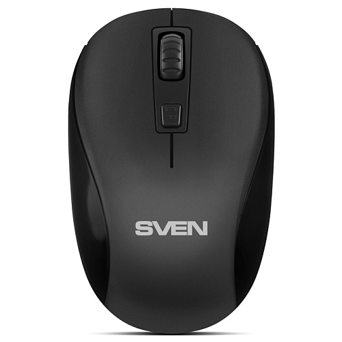 Беспроводная мышь SVEN RX-255W USB 800/1200/1600dpi black
