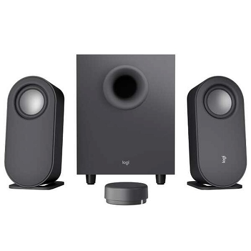 Колонки 2.1 Logitech Z407 Bluetooth/20+2x10W/ MDF / пластик / black (980-001348)