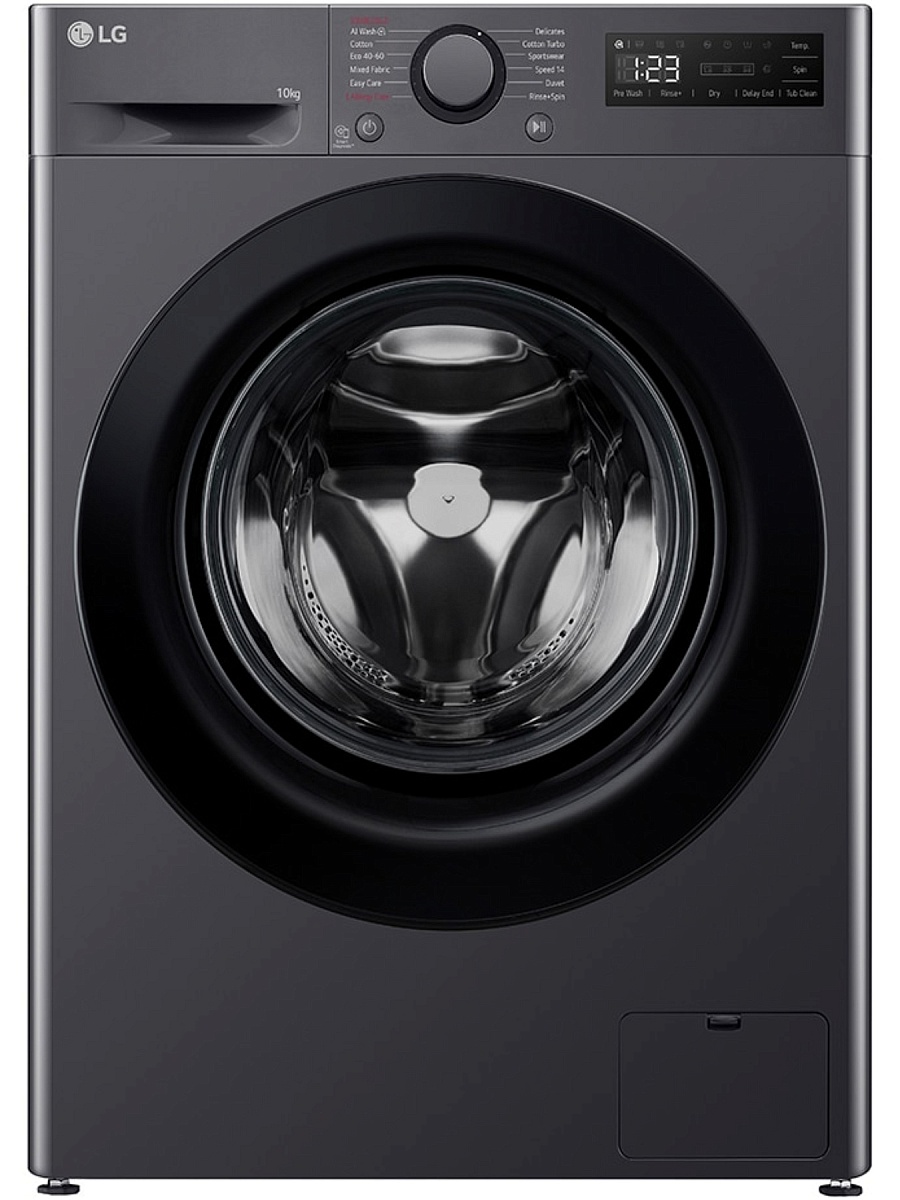 Стиральная машина LG F4WR510SBM (56,5см / 10кг / 1400об / пар / AI DD / Steam / Smart Diagnosis / Inverter Direct Drive / A+++ / Чёрная)