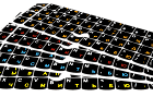 Наклейки на клавиатуру