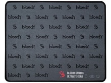 Коврик для мыши A4Tech Bloody BP-30M, черный/рисунок, ткань, 350х280х3мм
