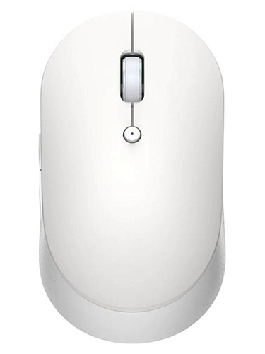 Беспроводная мышь Xiaomi Mi Mouse Silent Edition Dual Mode, белая (HLK4040GL)