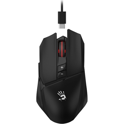Игровая беспроводная мышь A4Tech Bloody R36 ULTRA  (12000 DPI), черный