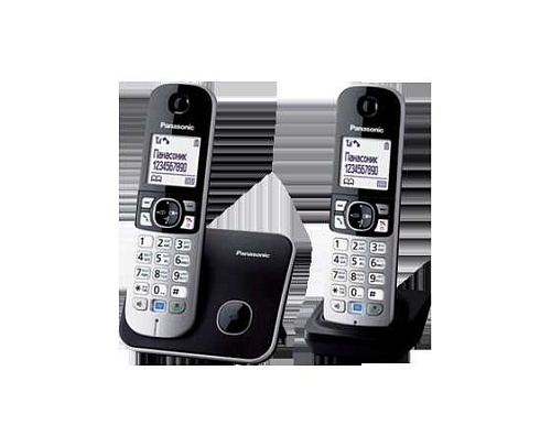 Телефон Panasonic KX-TG6812RUB 2 трубки