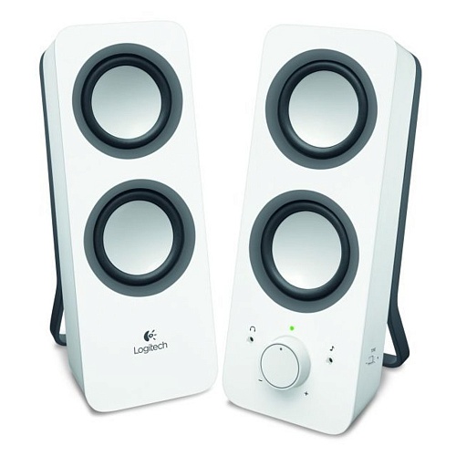 Колонки 2.0 Logitech Z200 / 2х2,5W / пластик / white (980-000811)